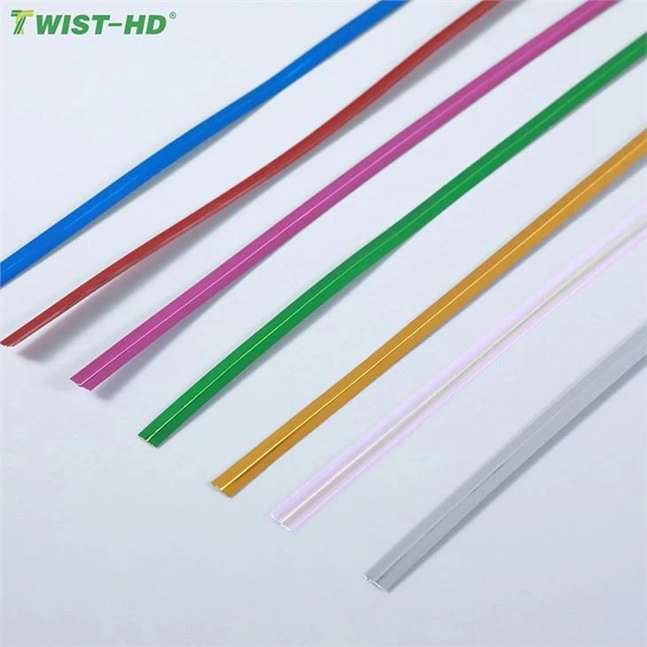 PET Plastic Pre-cut Twist Ties